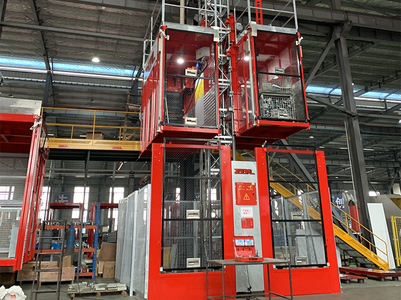SCH100/100系列变频货用施工升降机